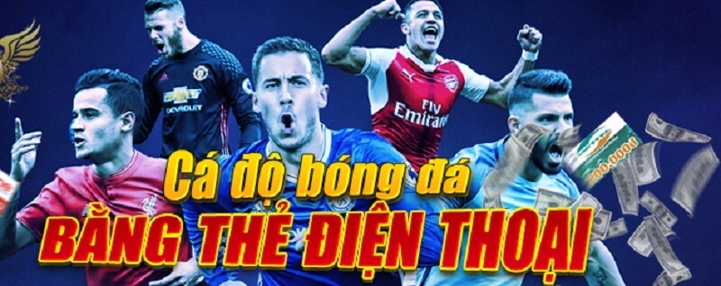 Hướng dẫn các bước chơi cá độ bóng đá bằng thẻ điện thoại 